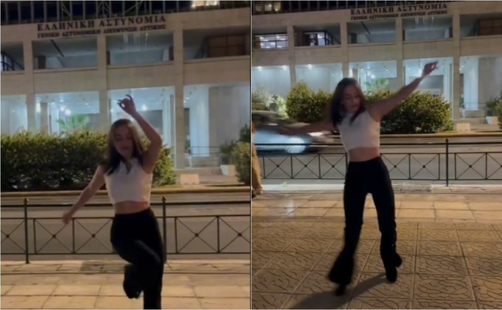 Το ζεϊμπέκικο έξω από τη ΓΑΔΑ που έχει γίνει… viral (vid)