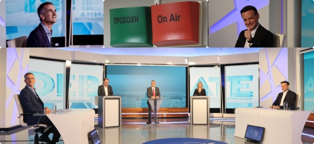 Το debate Μπακογιάννη – Δούκα από την “κλειδαρότρυπα”: 10+1 κλικ με όσα έγιναν πίσω από τις κάμερες