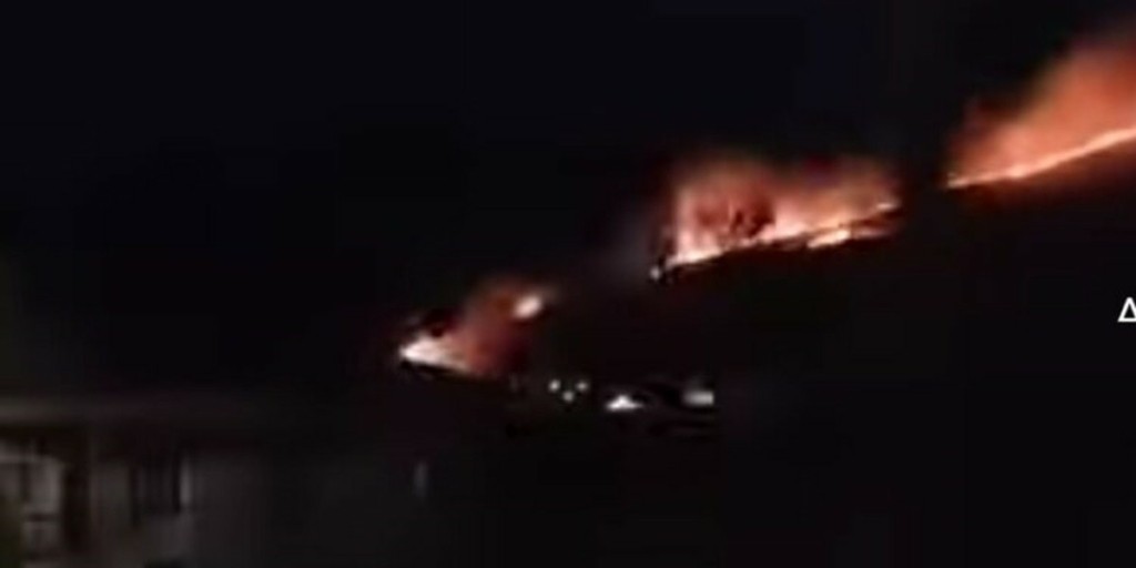 Φωτιά στον Βαθύλακο Κοζάνης