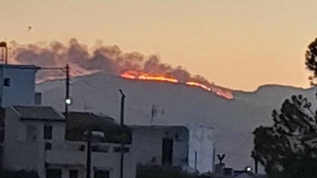 Φωτιά τώρα στο Λασίθι