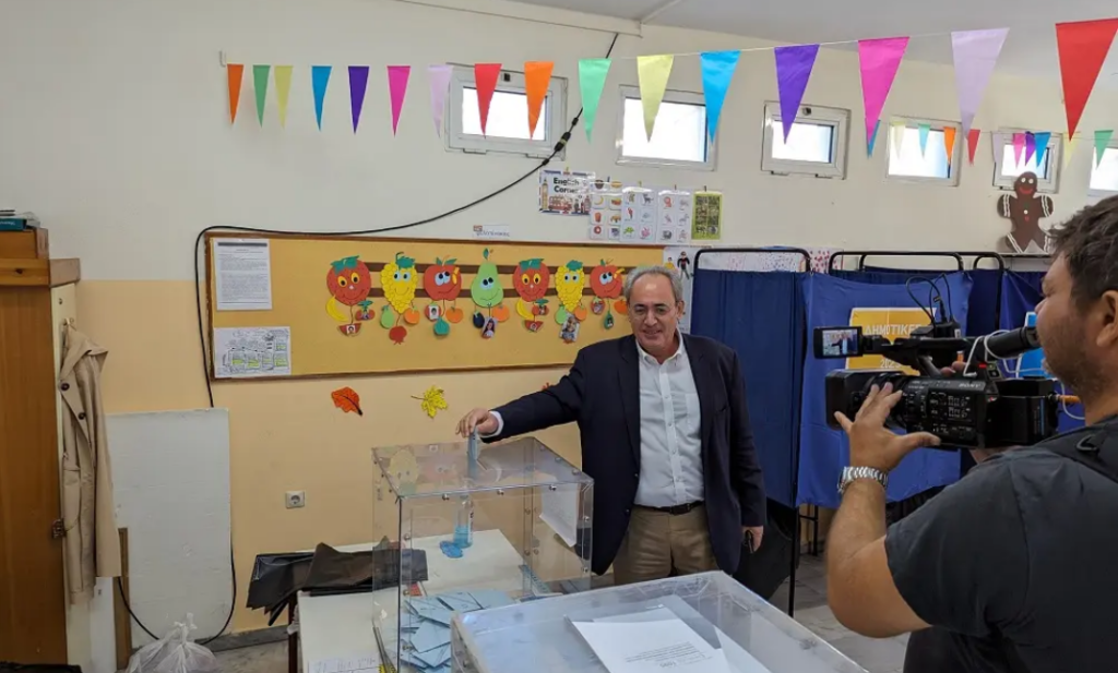 Ψήφισε ο Γιάννης Μυλόπουλος – Το μήνυμα του υποψήφιου Περιφερειάρχη Κεντρικής Μακεδονίας