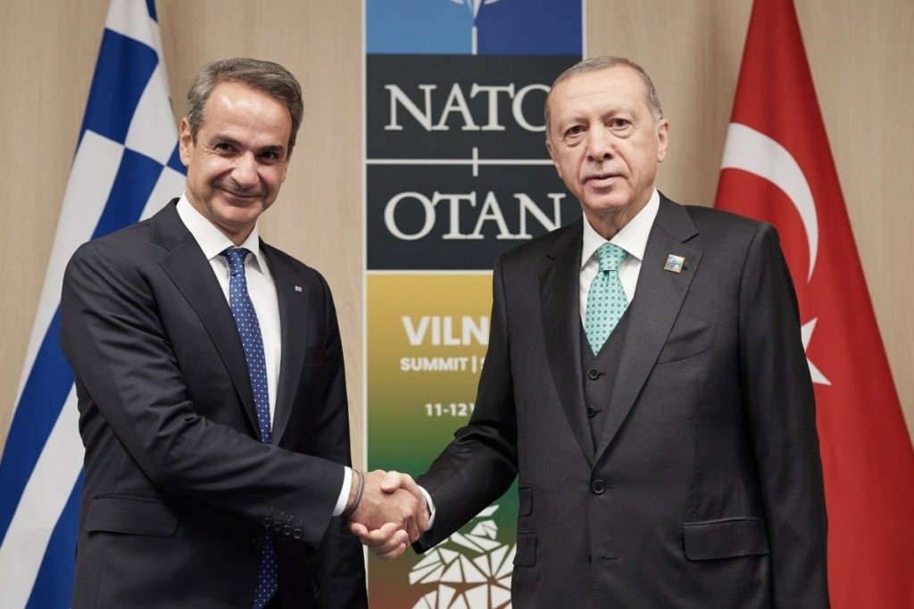 Σήμερα το βράδυ η συνάντηση Μητσοτάκη – Ερντογάν -Τα θέματα που θα συζητηθούν