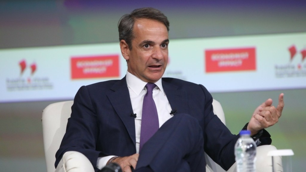 Μητσοτάκης στο συνέδριο του Economist: «Στη λάθος πλευρά της ιστορίας ο Ερντογάν»