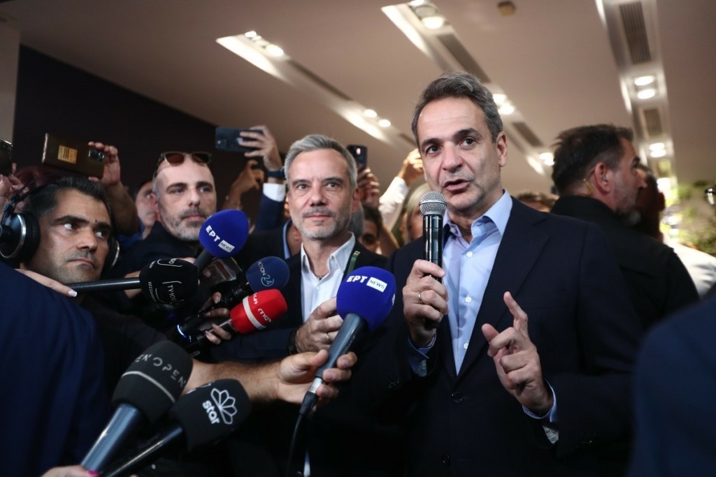 Μητσοτάκης από Θεσσαλονίκη: «Στήριξη στον Κωνσταντίνο Ζέρβα για να είναι ο επόμενος δήμαρχος»