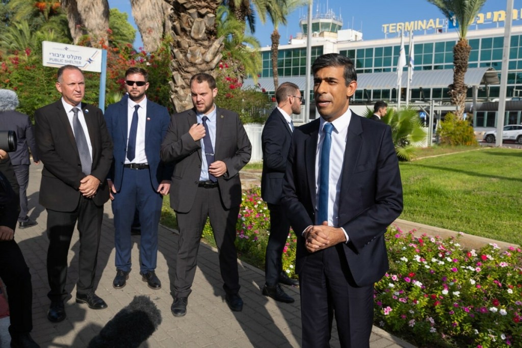 Ρίσι Σούνακ: Θα είμαστε αλληλέγγυοι με το Ισραήλ