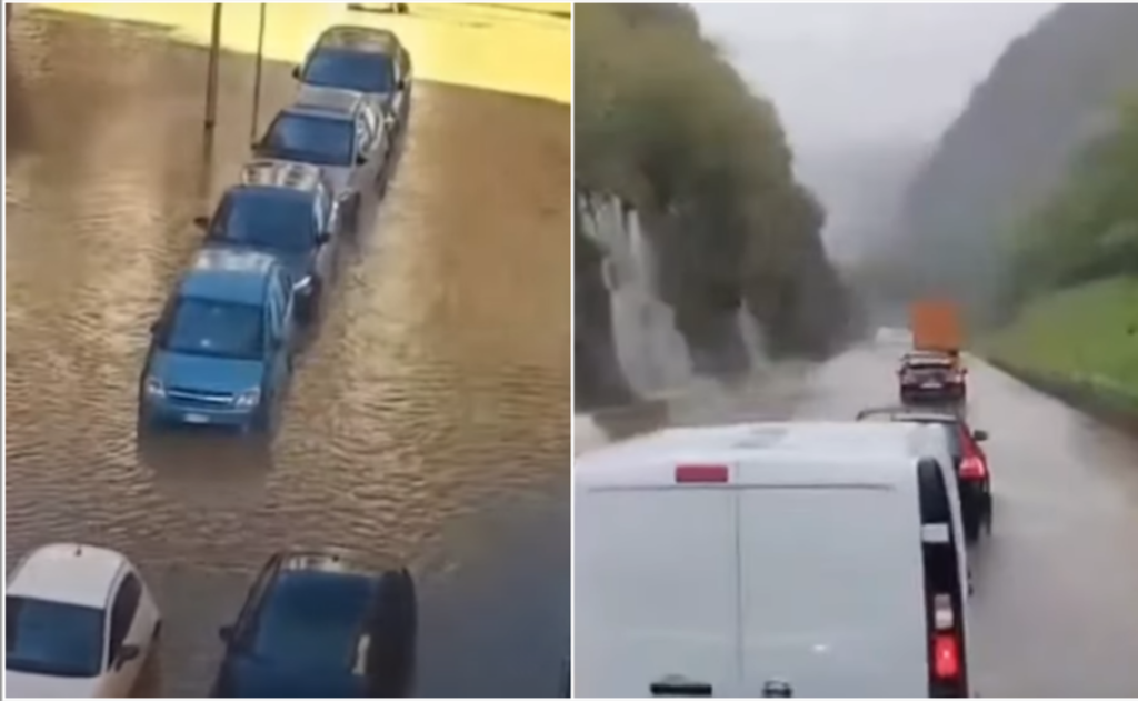 Κακοκαιρία στην Ιταλία – Υπερχείλισε η λίμνη Κόμο, πλημμύρισε το Μιλάνο