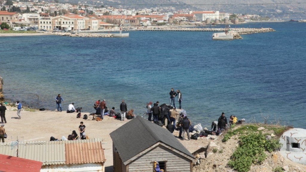 Χίος: Εντοπισμός 21 αλλοδαπών και σύλληψη του διακινητή τους μετά από καταδίωξη