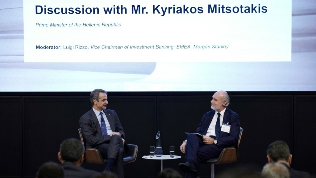 Μητσοτάκης στο Συνέδριο της Morgan Stanley: “Θα προχωρήσουμε όλες τις δύσκολες και αναγκαίες μεταρρυθμίσεις”
