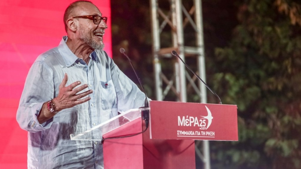 «Όχι» του ΜέΡΑ25 στην πρόταση Βίτσα για συνεργασία – Τι δηλώνει ο Κλέωνας Γρηγοριάδης