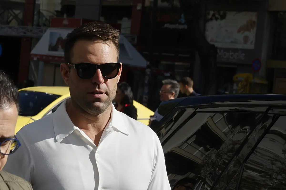 Στην εκκλησία ο Στέφανος Κασσελάκης