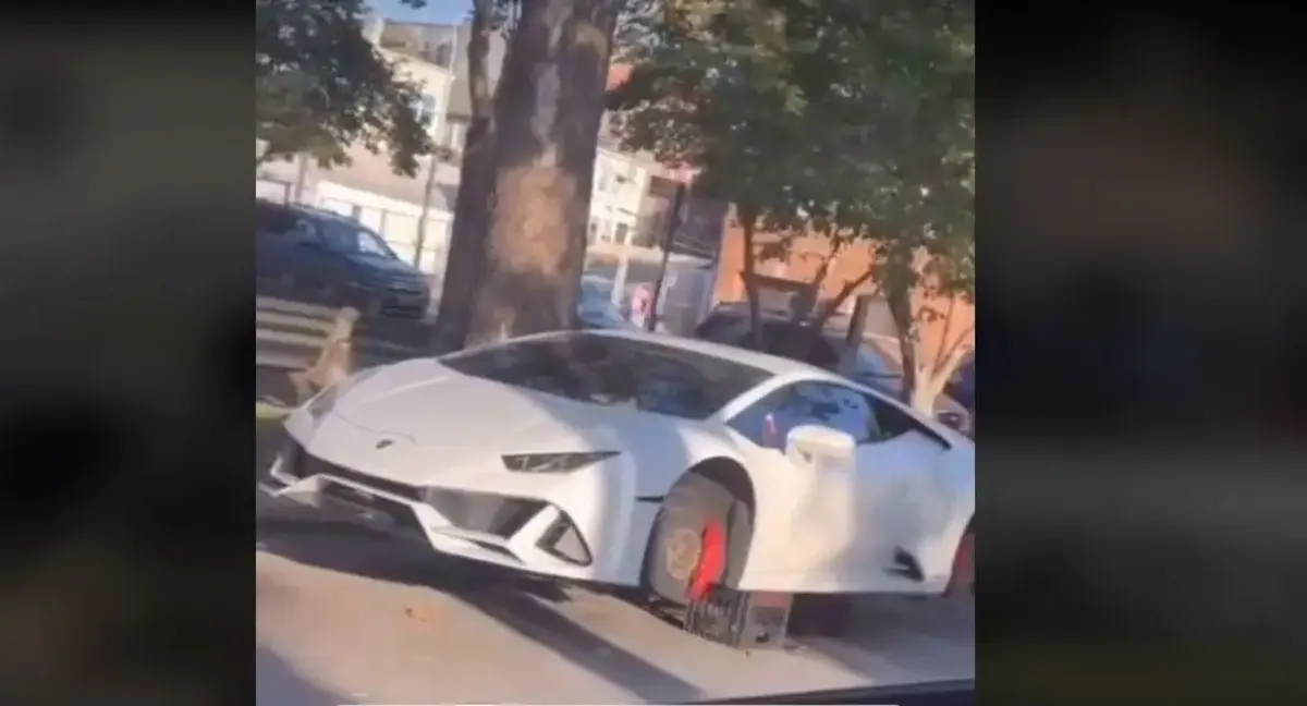 “Σήκωσαν” ζαντολάστιχα αξίας 20.000 ευρώ από Lamborghini – Απίστευτο βίντεο