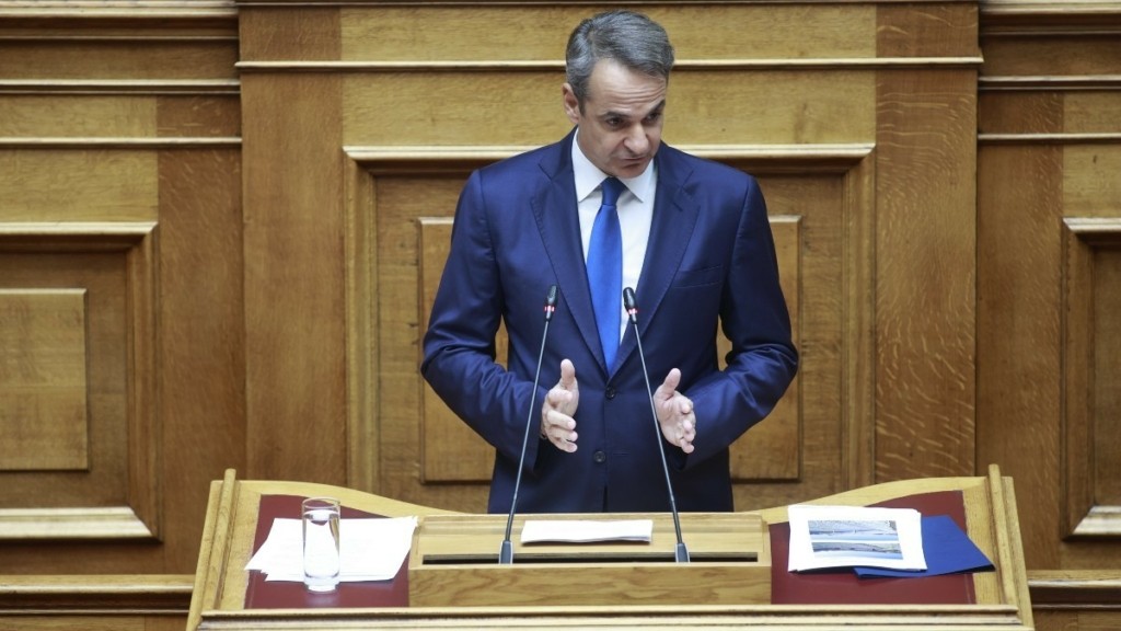 Το πρωί της Τετάρτης η ομιλία Μητσοτάκη στη Βουλή για το σχέδιο νόμου του υπουργείου Οικονομικών