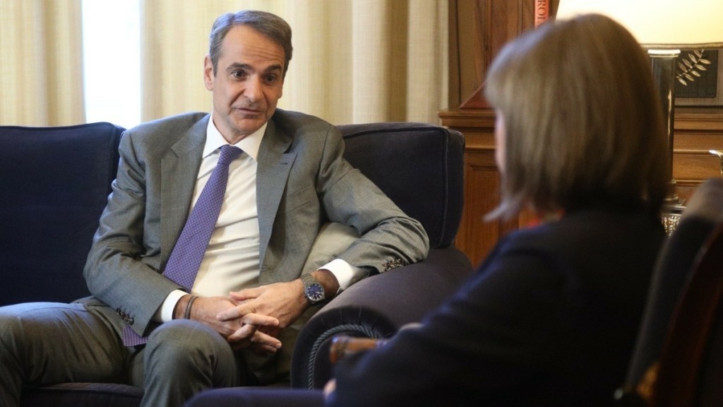 Μητσοτάκης σε Σακελλαροπούλου: «Ατυχές γεγονός η ακύρωση της συνάντησης με τον Σούνακ»