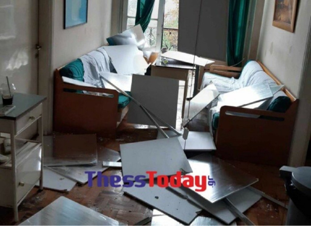 Πήρε θέση για την πτώση τμήματος οροφής που τραυμάτισε γιατρό το νοσοκομείο «Άγιος Δημήτριος» στη Θεσσαλονίκη