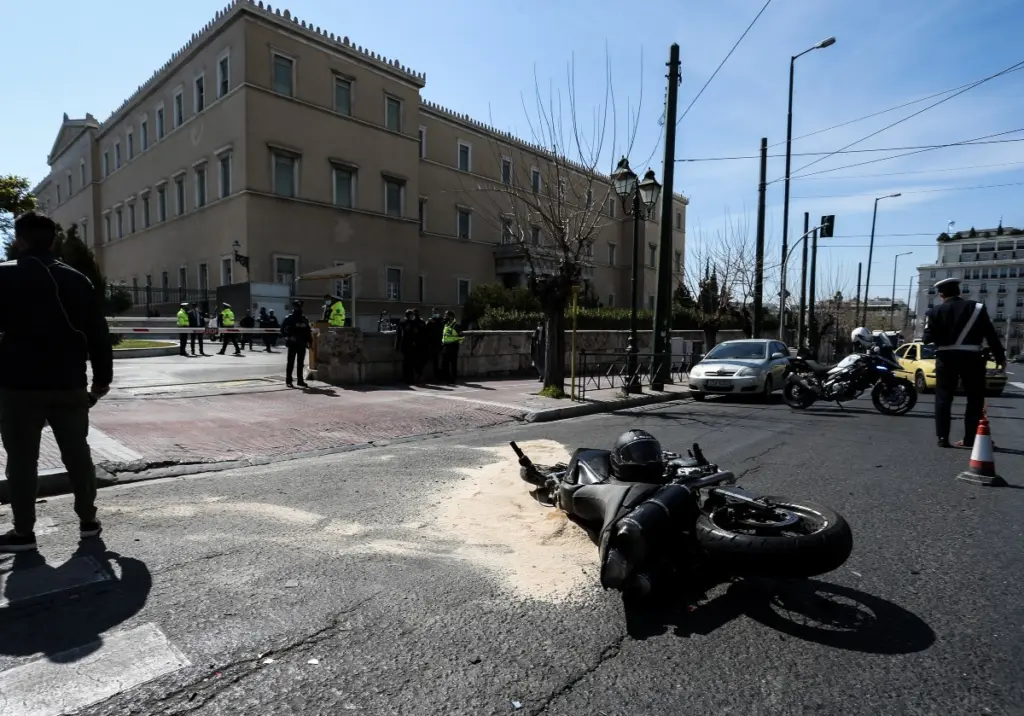Τελεσίδικα ένοχος ο αστυνομικός της Ντ. Μπακογιάννη για το τροχαίο δυστύχημα έξω από τη Βουλή