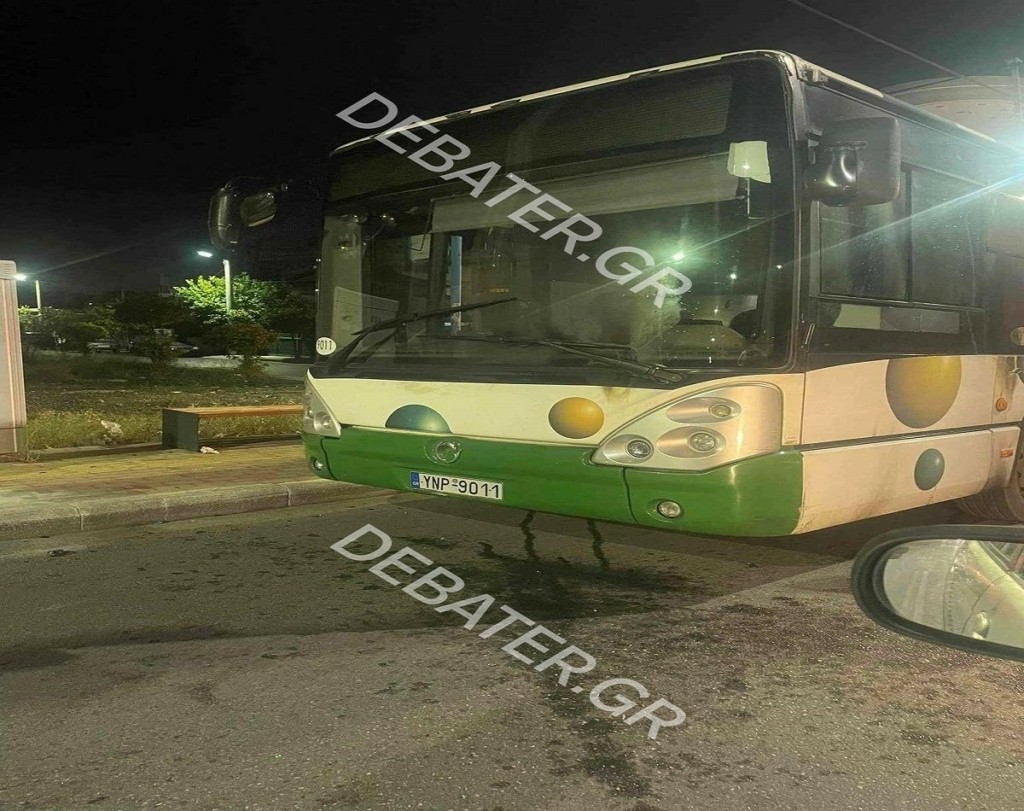 Ρομά πέταξαν μολότοφ σε λεωφορείο στην Οδό Φυλής