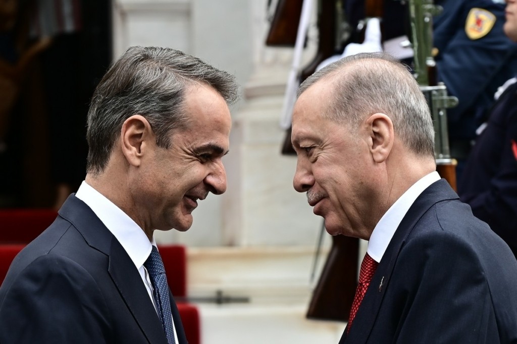 Τηλεφωνική επικοινωνία Μητσοτάκη-Ερντογάν – Οι ευχές του Τούρκου προέδρου