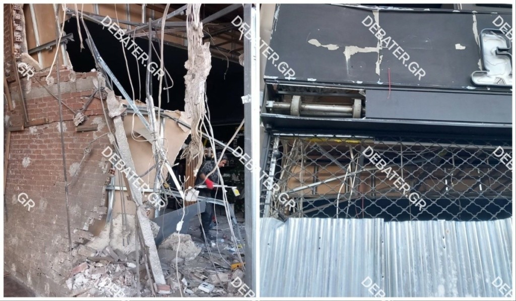 SOS εκπέμπουν οι μαγαζάτορες στον Πειραιά που υπέστησαν ζημίες από την έκρηξη της βόμβας (pics)