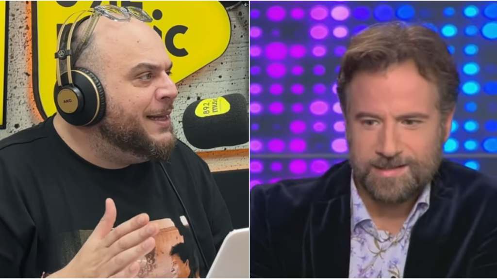 Ο Λαμπρόπουλος είπε «δεν μπορώ με τον βλάκα τον Μαραβέγια» σε ακροατή που… ήταν ο Μαραβέγιας (vid)