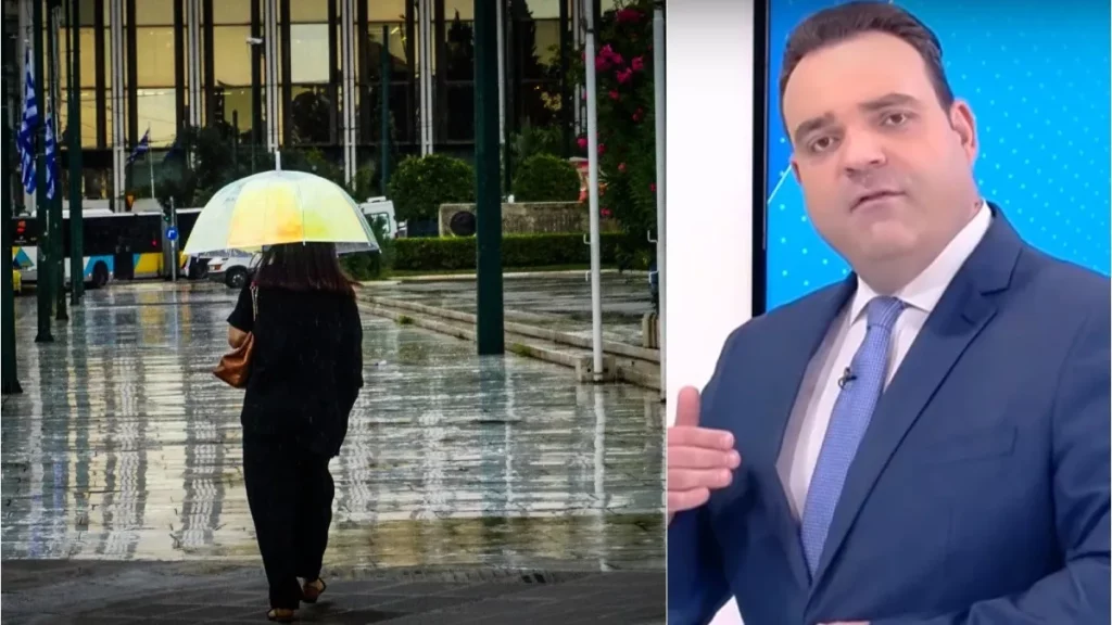 Ο Κλέαρχος Μαρουσάκης στο DEBATER: Βροχερό Σαββατοκύριακο στην Αττική – Η Κυριακή η πιο κρύα μέρα