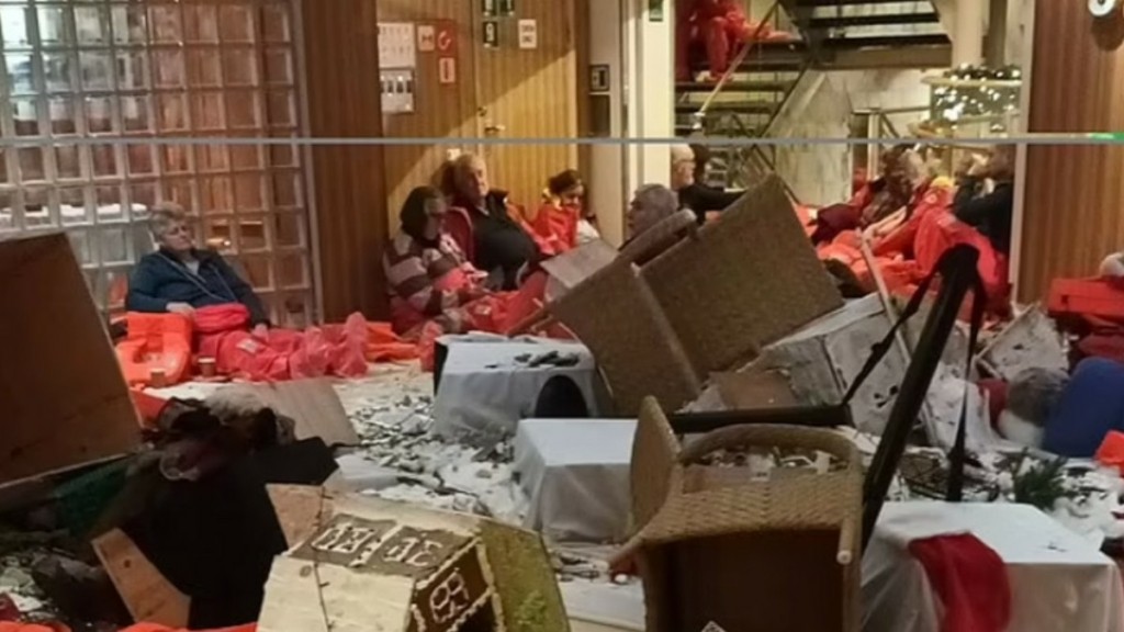 Τρόμος σε κρουαζιερόπλοιο με κύματα 20 μέτρων στη Βόρεια Θάλασσα