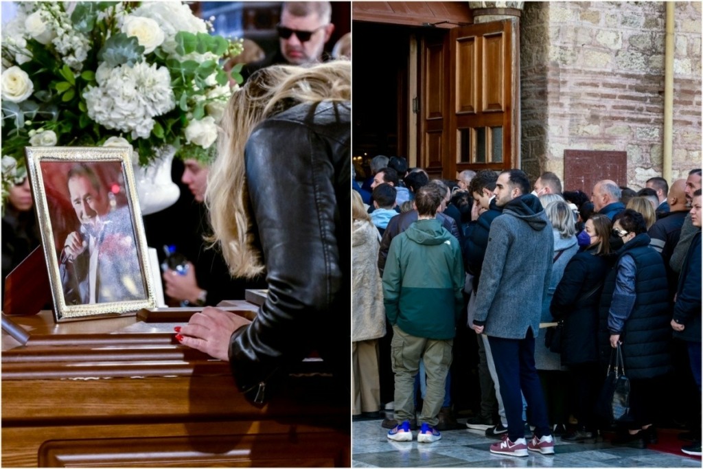 Βασίλης Καρράς: «Αντίο άρχοντα και μεγάλε δάσκαλε» – Μέχρι το βράδυ το λαϊκό προσκύνημα (Pics&Vid)