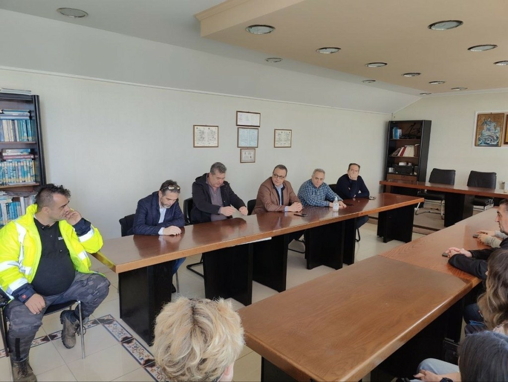 Επισκέφτηκε τον δήμο Βόλβης ο Φάμελλος