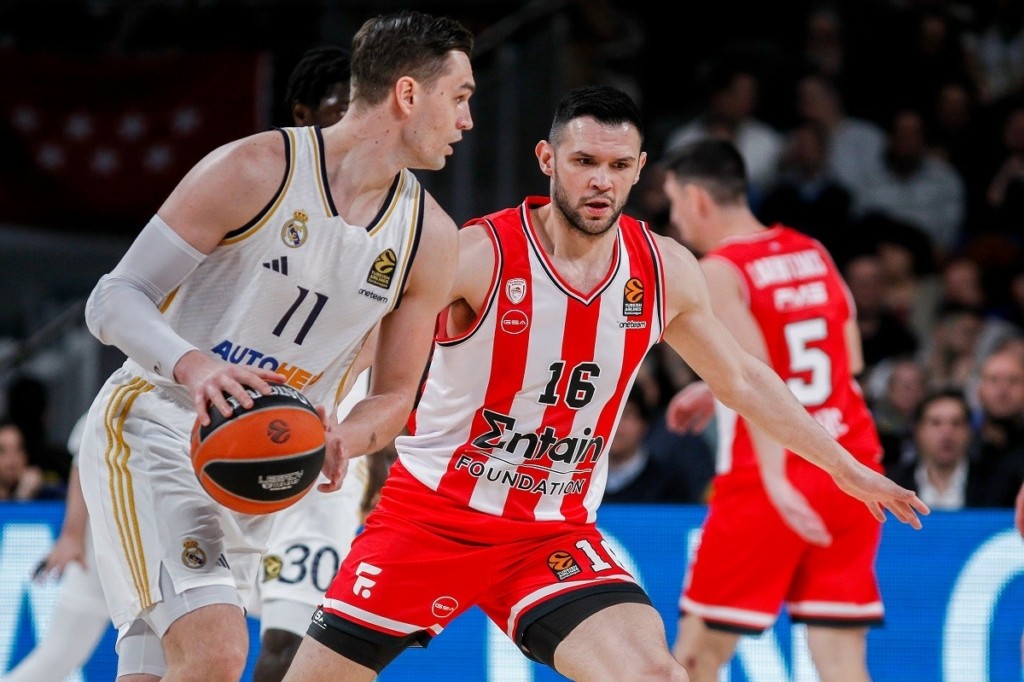 Ρεάλ Μαδρίτης-Ολυμπιακός 90-85: Ξύπνησε αργά και το πλήρωσε