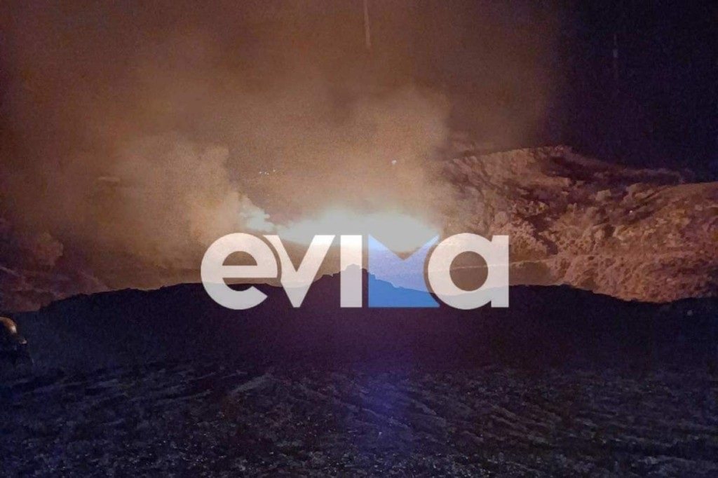 Φωτιά ΤΩΡΑ σε δασική έκταση στην Κάρυστο