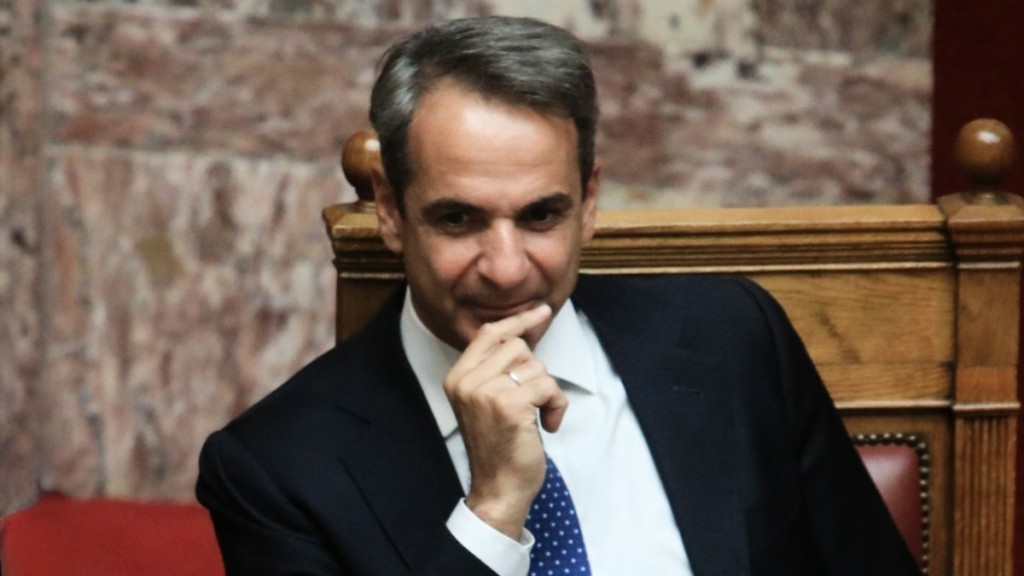 Μηνύματα με πολλούς αποδέκτες έστειλε ο Κυριάκος Μητσοτάκης