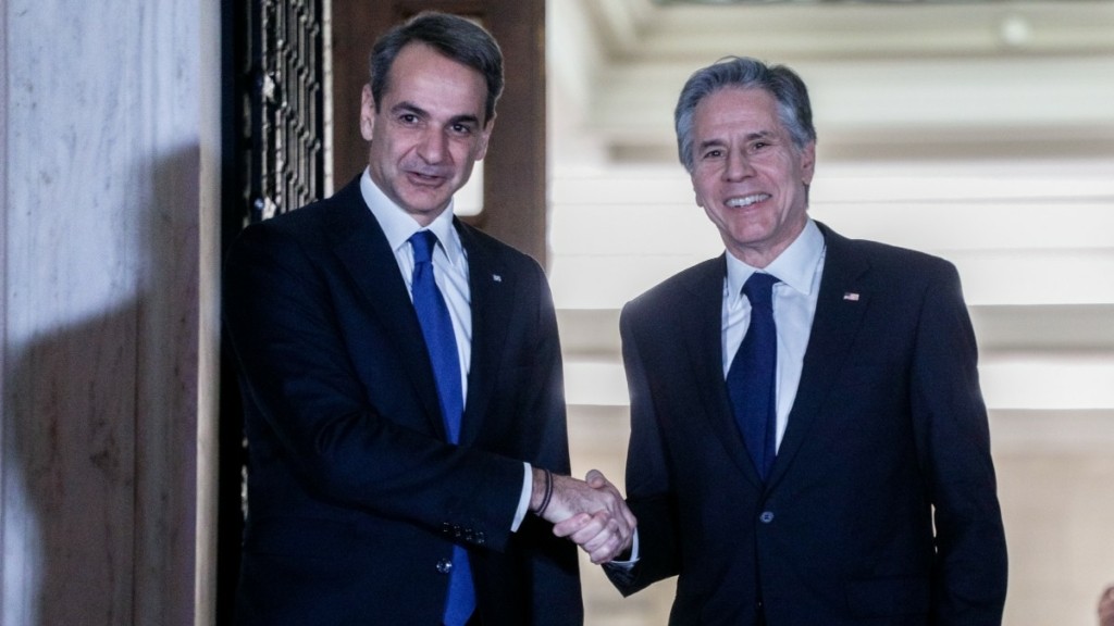Οι θέσεις της Αθήνας στη συνάντηση Μητσοτάκη – Μπλίνκεν και το ταξίδι στην Νέα Υόρκη