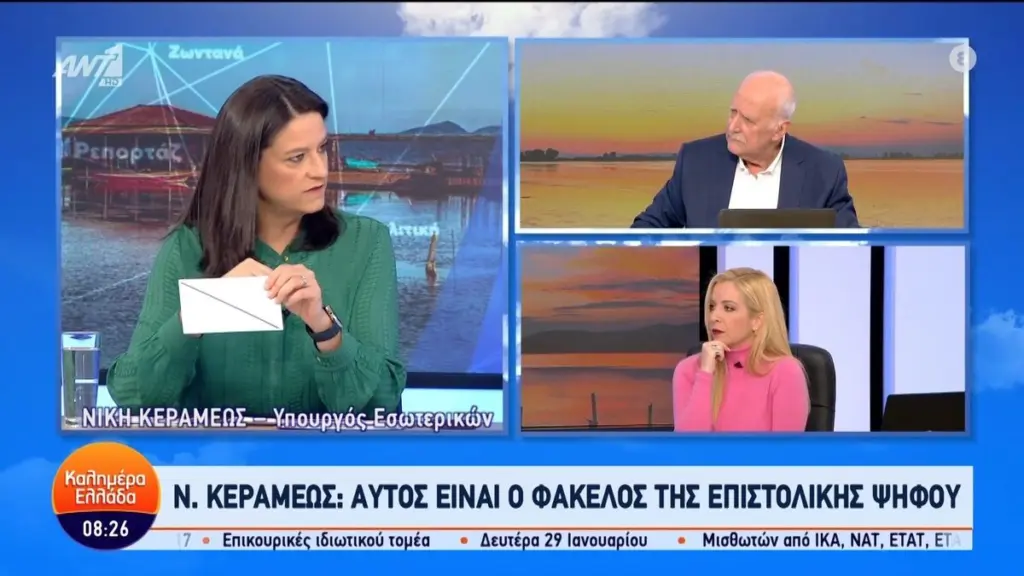Κεραμέως για ομόφυλα ζευγάρια: Σεβαστές οι απόψεις της Εκκλησίας, η νομοθετική εξουσία ανήκει στην κυβέρνηση