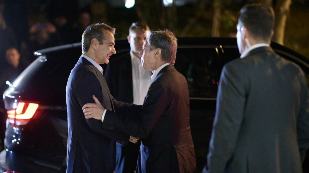 Ανάρτηση Μητσοτάκη για συνάντηση με Μπλίνκεν: Έρχονται περαιτέρω θετικά βήματα στον τομέα της αμυντικής συνεργασίας
