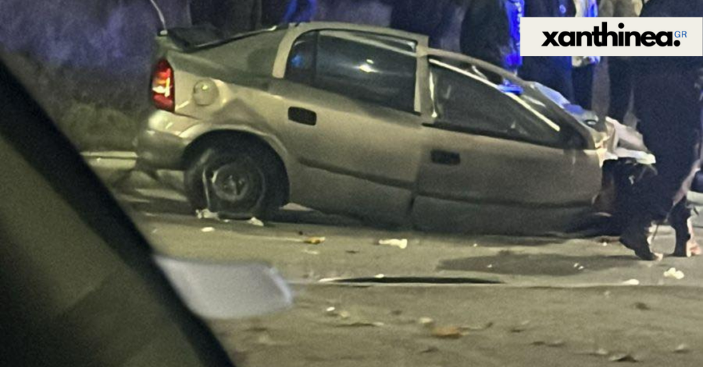 Σοκαριστικό τροχαίο στην Ξάνθη: Αυτοκίνητο «καρφώθηκε» σε δέντρο – Νεκρός ο 18χρονος οδηγός (pics&vid)