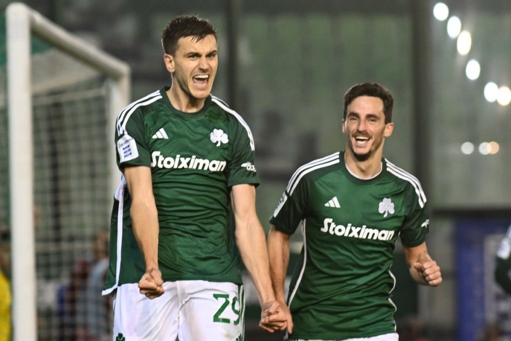 Παναθηναϊκός – Ολυμπιακός 2-0: Βάφτηκε «πράσινο» το ντέρμπι
