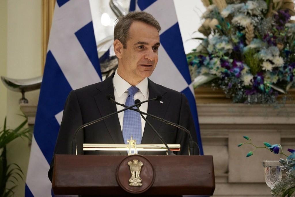 Μητσοτάκης στην «Raisina Dialogue»: «Η Ελλάδα μπορεί να αποτελέσει το κατώφλι της Ινδίας προς την Ευρώπη»