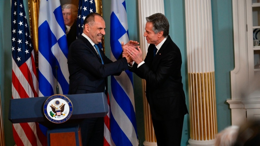 Θερμή συνάντηση Γεραπετρίτη – Μπλίνκεν: «Στο υψηλότερο ιστορικά επίπεδο η σχέση ΗΠΑ-Ελλάδας» – Τι ειπώθηκε για F-35
