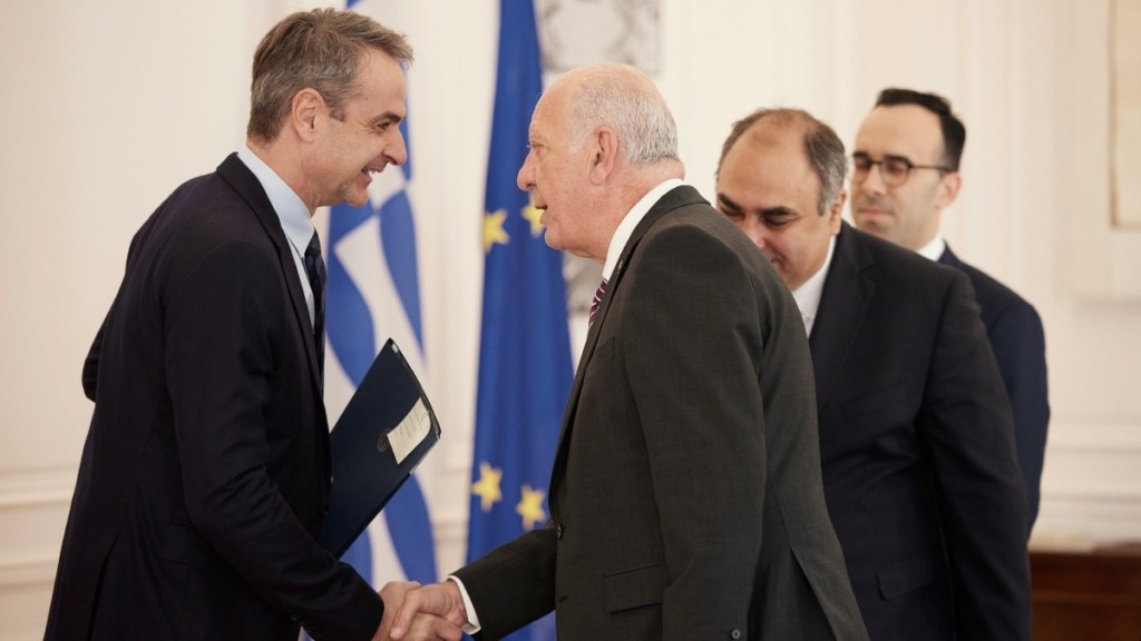Συνάντηση Μητσοτάκη με τον δήμαρχο Μόρφου – “Εθνική προτεραιότητα η αμοιβαία αποδεκτή λύση του Κυπριακού”