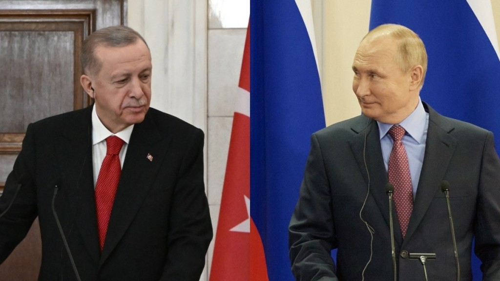 Τηλεφωνική επικοινωνία Ερντογάν με Πούτιν – Στο επίκεντρο η κατάσταση στη Μέση Ανατολή