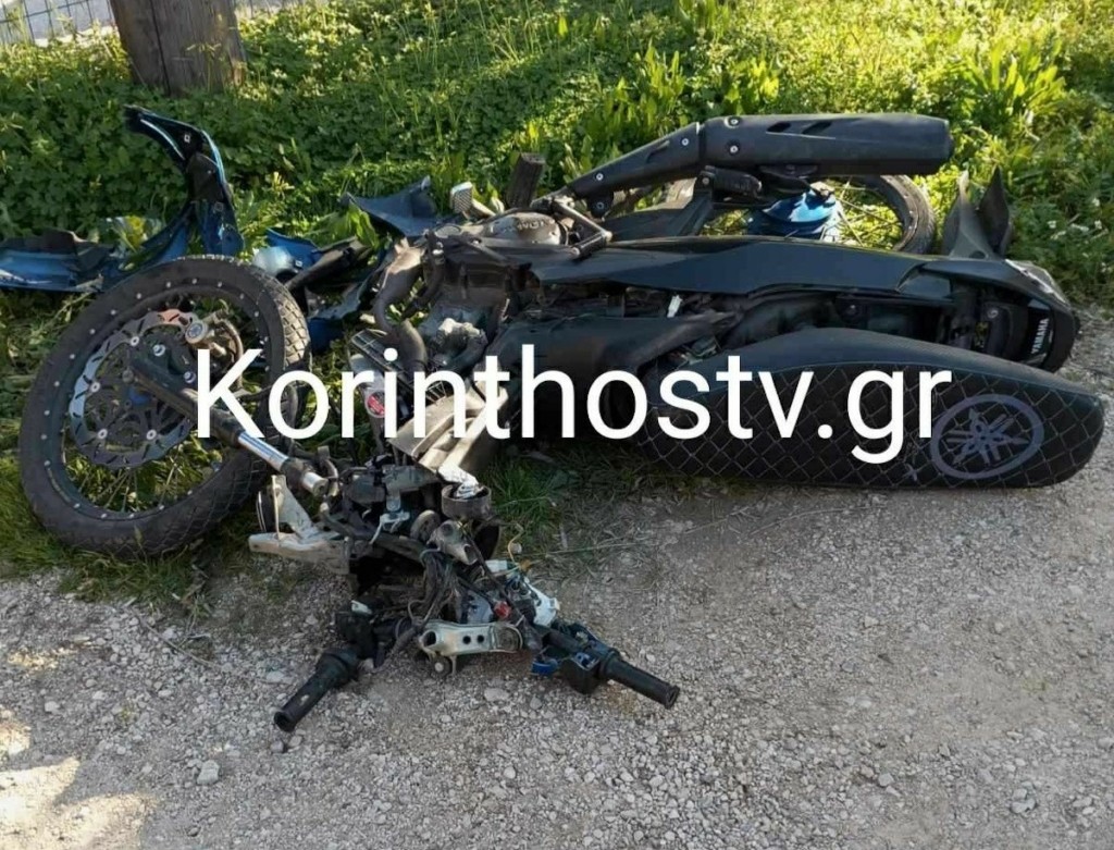 Τραγωδία στην Κορινθία – Νεκρός 20χρονος σε τροχαίο με μηχανή