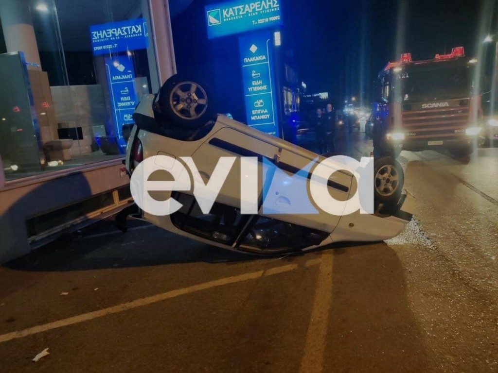Εύβοια: Σοβαρό τροχαίο με απεγκλωβισμό – Μια γυναίκα στο νοσοκομείο