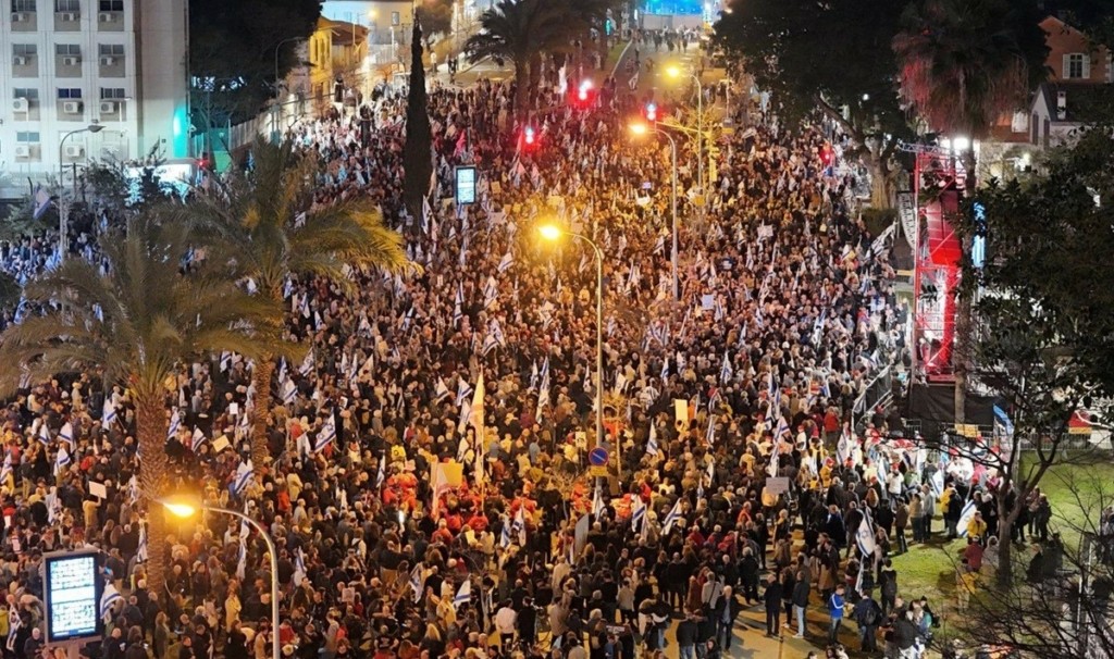 Επεισόδια στο Τελ Αβίβ σε διαδήλωση κατά του Νετανιάχου
