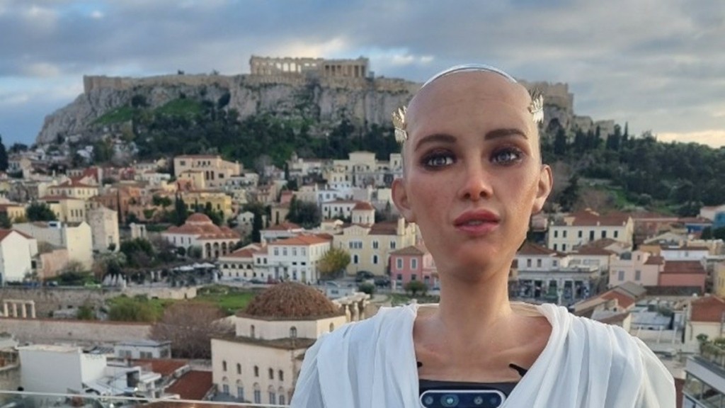 Στην Ακρόπολη η «Σοφία» η πιο διάσημη τεχνητή νοημοσύνη