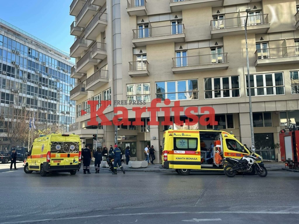 Νεκρή 63χρονη γυναίκα στο κέντρο της Θεσσαλονίκης -Έπεσε από τον 8ο όροφο ξενοδοχείου