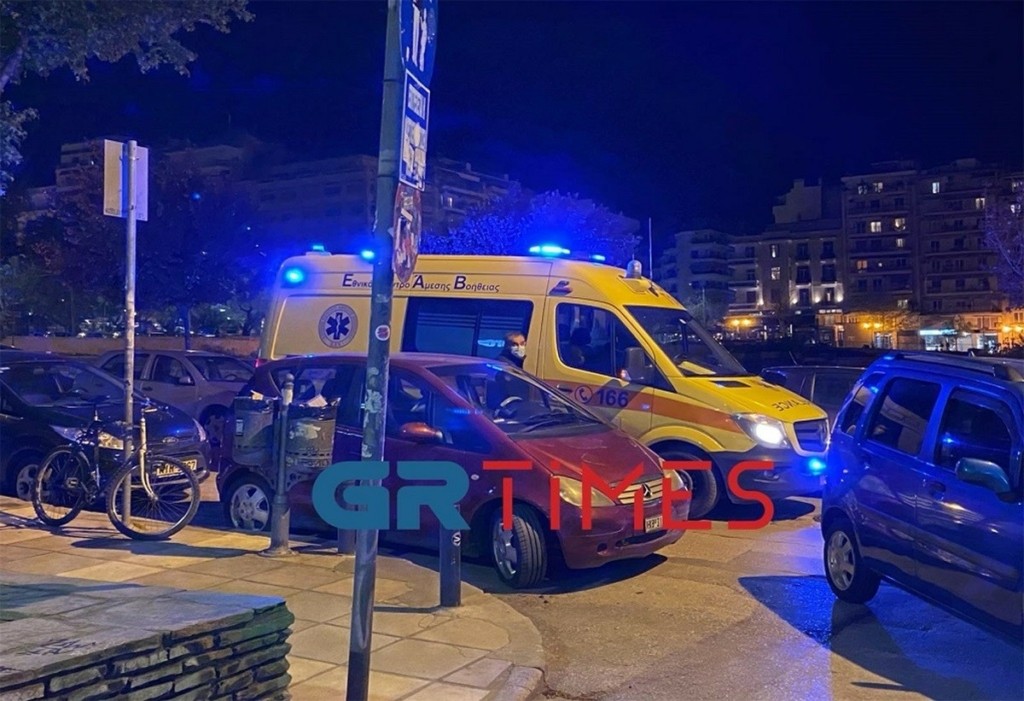 Τροχαίο στο κέντρο της Θεσσαλονίκης – Ένας τραυματίας