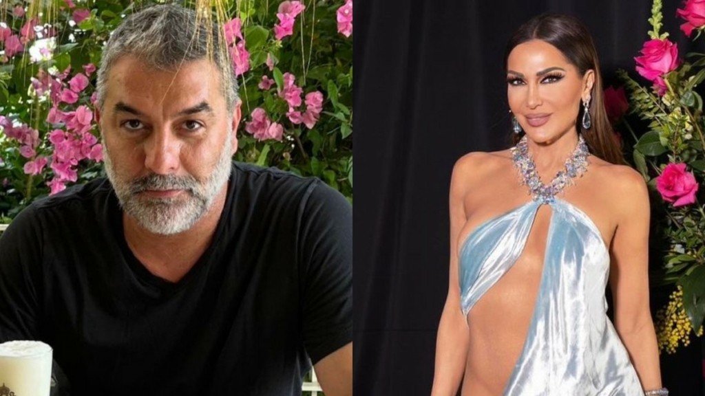 Βασίλης Μπισμπίκης: Τι απάντησε σε ερώτηση για το αποκαλυπτικό φόρεμα της Δέσποινας Βανδή στο J2US