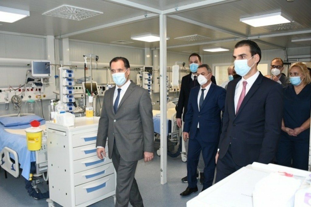 Εγκαινιάστηκε παρουσία Γεωργιάδη και Θεμιστοκλέους η ΜΕΘ αναπνευστικών ασθενών στο Γ.Ν.Θ. «Γεώργιος Παπανικολάου»