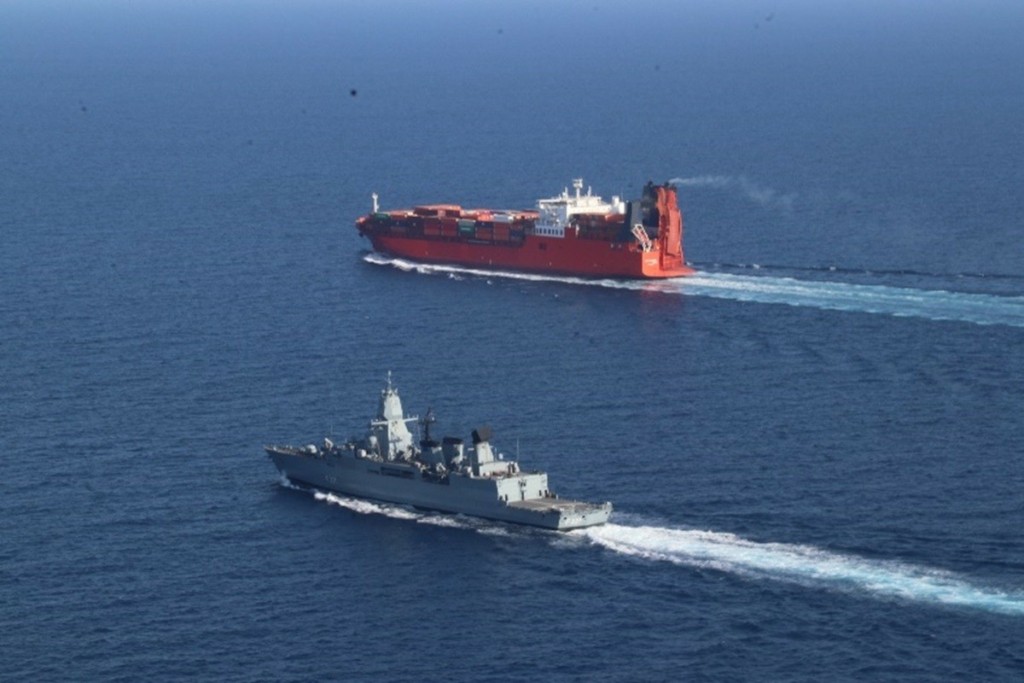 Ερυθρά Θάλασσα: Η φρεγάτα “Έσση” κατέρριψε drone των Χούθι