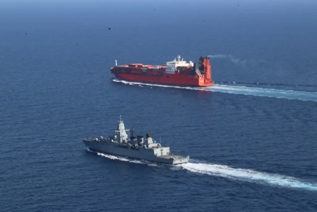 Ερυθρά Θάλασσα: Η φρεγάτα “Έσση” κατέρριψε drone των Χούθι