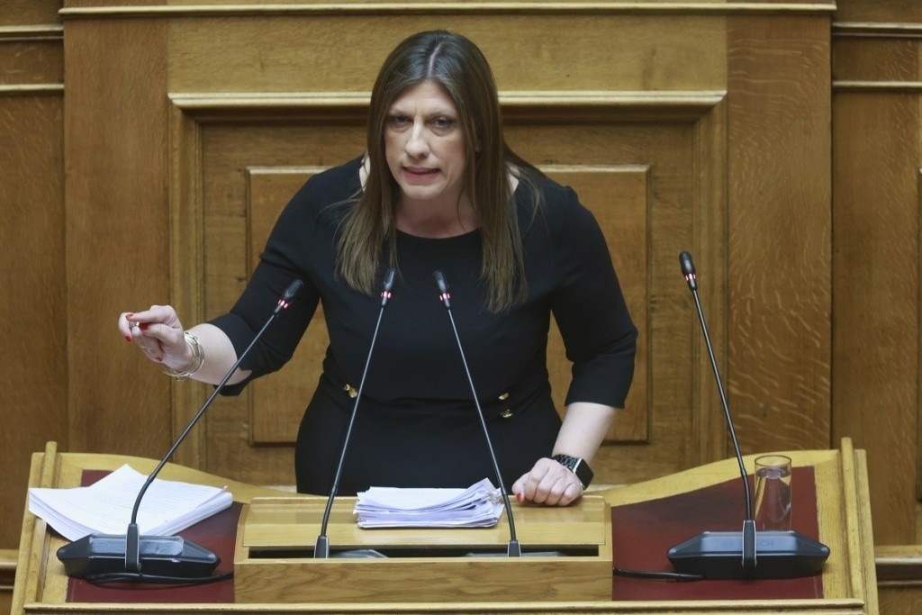 Πρόταση δυσπιστίας: Άλλαξε η σειρά των ομιλιών των πολιτικών αρχηγών λόγω κωλύματος της Κωνσταντοπούλου